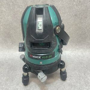 L3110★ 中古品 VOICE グリーンレーザー　VLG-5X レーザー 墨出し器