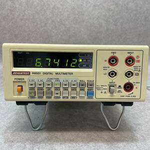 C1017★ADVANTEST R6551 DIGITAL MULTIMETER アドバンテスト デジタルマルチメータ