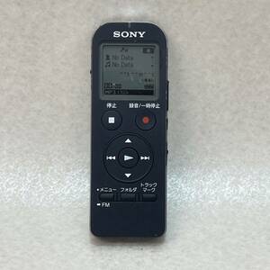 J5124* б/у товар * электризация подтверждено * Sony IC магнитофон ICD-UX533FA черный 