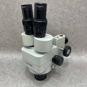 #8003* Meiji Z-7100 & LWD0.75x & connection eye lens swf20x pair microscope 