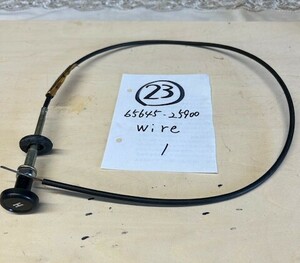 新品 未使用 長期保管 フェアレディ SR311 ダットサン DATSUN ＳＰ311 ＣＳＰ311 Ｕ20 Ｒ16 65645－25900　ASSY-WIRE、hood lock