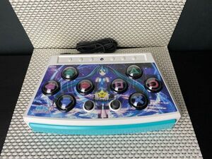 mwk★美品 PS3 HORI 初音ミク Project DIVA- F 専用ミニコントローラー for Playstation3 HP3-901 ホリ 現状品★