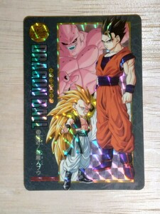 ドラゴンボール　ビジュアルアドベンチャー　No.214 接近！新魔人ブウ　プラスチックケース付き　1点のみ　孫悟飯　カードダス　