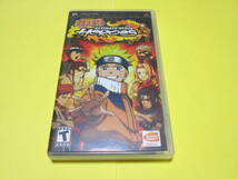 PSPソフト/北米版 NARUTO　Ultimate Ninja Heroes　　ナルト 海外版 PSPソフト_画像1