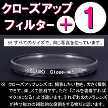 【 プラス1 ● 55mm 】 クローズアップ フィルター ( +1 )【 接写 マクロ Close Up Filter レンズ 脹CU1 】_画像2