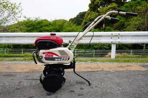 ◆my mini Mitsubishi耕耘機 mm270 耕運機 mm255 農用Tractor（歩行type）・最大2.5 PS●作動確認済 【Used item】静岡Prefecture湖西市発