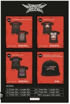 【貴重】レア！Sサイズ！US 公式バージョン！2017年 BABYMETAL レッチリ USツアー NATIVE FOX TEE Tシャツ 海外 限定 ベビーメタル ONE mm_画像7