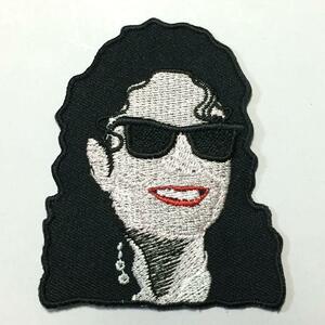 022　マイケル ジャクソン サングラス　アイロン ワッペン　刺繍 パッチ リペア　Michael Jackson