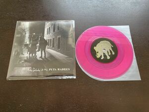 Peter Doherty & the PUTA MADRES 廃盤　7インチ　ピンククリアカラーヴァイナル　レコード　the libertines babyshambles