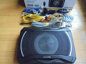 ALPINE SWE-1080 Powered Subwoofer 