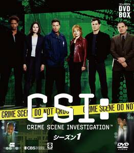 【中古】ＣＳＩ：科学捜査班　コンパクト　ＤＶＤ‐ＢＯＸ　シーズン1 [DVD]