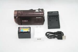 【中古】SONY HDビデオカメラ Handycam HDR-CX480 ボルドーブラウン 光学30倍 HDR-CX480-T