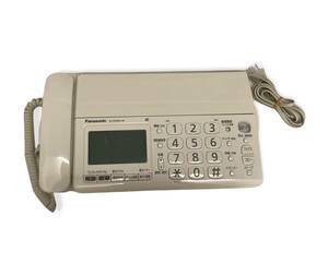 【中古】パナソニック おたっくす デジタルコードレスFAX 子機1台付き 1.9GHz DECT準拠方式 ホワイト KX-PD301DL-W