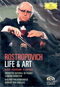 【中古】Rostropovich Life & Art [DVD] [Import]