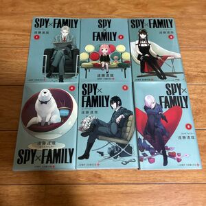 スパイファミリー SPY FAMILY コミック　１　２　３　４　５　６　セット　6冊セット