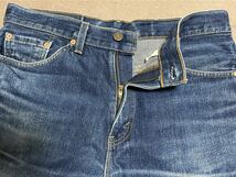 USED 90's〜00's LEVI'S 517 BOOT CUT JEANS MADE IN USA 中古 リーバイス 517 ブーツカット ジーンズ アメリカ製 W34 L30 送料無料_画像4