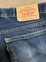 USED 90's〜00's LEVI'S 517 BOOT CUT JEANS MADE IN USA 中古 リーバイス 517 ブーツカット ジーンズ アメリカ製 W34 L30 送料無料_画像5