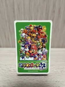 マリオパーティ3 トランプ　新品　未開封　シュリンク付き カードゲーム 任天堂 Nintendo スーパーマリオ 