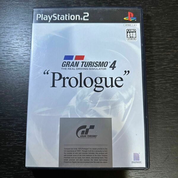 【PS2】 GRAN TURISMO 4 ”Prologue”