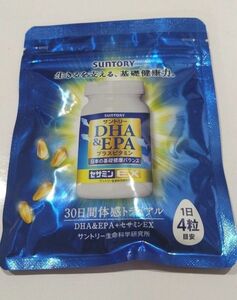 サントリー　DHA&EPA プラスビタミン セサミンEX SUNTORY