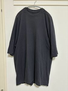 Rick Owens 19ss リックオウエンス Tシャツ 36 XS カットソー BLUJAY 墨黒 ブラック　