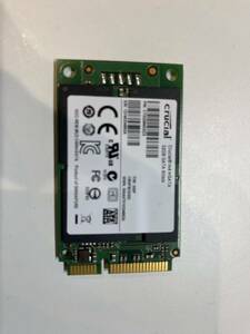 中古　Crucial 32GB mSATA接続SSD SATA6Gbps CT032M4SSD