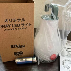 【新品未使用】LEDハンディライト キャンドル ランタン