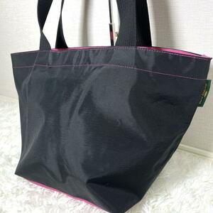 Herv Chapelier Herve Chapelier tote bag black × pink 