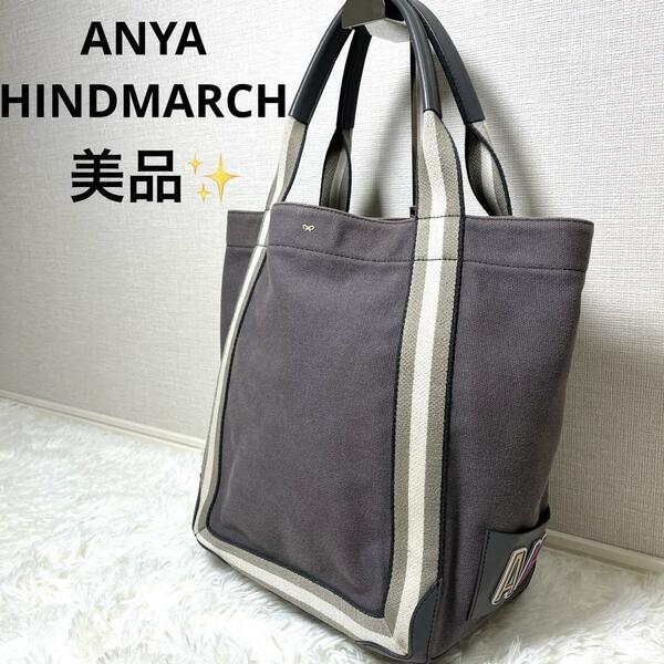 希少 ANYA HINDMARCH アニヤハインドマーチ ポントトートバッグ