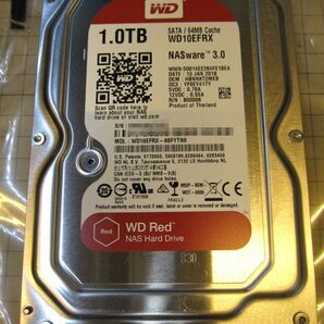 ★☆[PG0425]Western Digital WD10EFRX-68FYTN0 WD RED 3.5インチ 1TB HDD チェック済み☆★