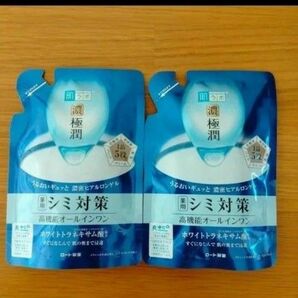 【2個セット】肌ラボ極潤パーフェクトゲル(美白)　つめかえ用　80g