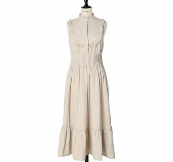 Herlipto Paisley Cotton Lace Long Dress