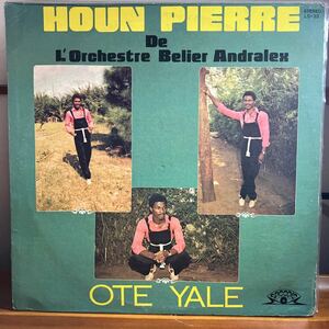 AFRICAN DISCO FUNK Houn Pierre* De L'Orchestre Belier Andralex Ote Yale /JKT VG−裏目にダメージあり/RECORDS VG + 概ね良好です。