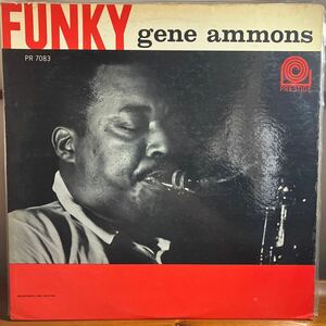 1000円スタート！PRESTIGE PR 7083 GENE AMMONS ALL STARS FUNKY コンディションJKTともに (VG−〜G +)ジャケット上部裂けダメージあり。