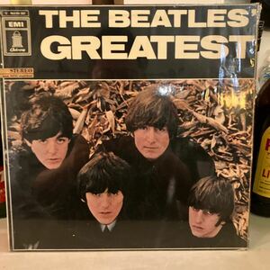 1000 jpy start! Germany record! original!EMI blue label!BEATLES Beatles THE BEATLES' GREATEST shrink attaching!VG + excellent!