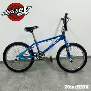 SNT232 BMX odyssey ブルー 競技用 自転車 20インチ 直接引き渡し歓迎!! 岡山 