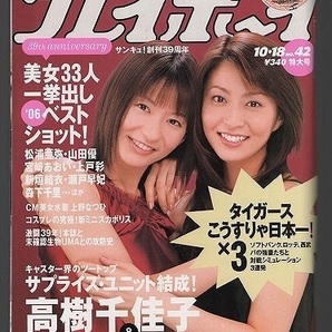週刊プレイボーイ -タイガースこうすりゃ日本一!×3- 2005年10月18日特大号