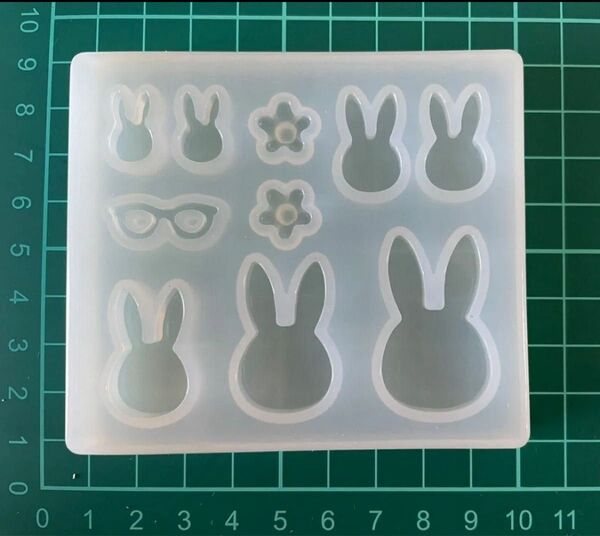 うさぎシリコンモールド