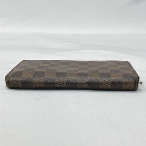 正規品 LOUIS VUITTON ルイヴィトン N41661 ダミエ ジッピーウォレット ラウンドファスナー 長財布 の画像4