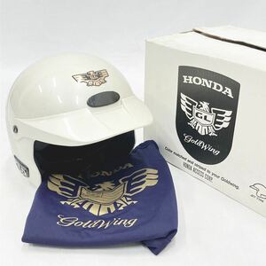 HONDA/ホンダ GOLD WING/ゴールドウィング　SE ジェットヘルメット L17 Mサイズ 57-58cm バイク　袋　元箱付き　R尼0430