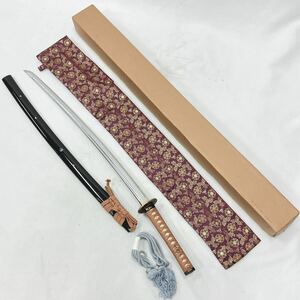 模造刀 刀剣 模擬刀 レプリカ 特上桜貝サヤ　全長約101.5cm 刃渡り約71cm 総重量約1200g 付属品付き　R尼0430