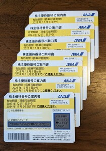 全日空　ANA 株主優待券　