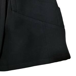 SAINT LAURENT サンローラン ジャケット パンツ スーツ ダブル セットアップ ゴールドボタン 黒系 ウール100％ ヴィンテージ レディース Mの画像9