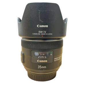 CANON キヤノン カメラレンズ EW-72 35mm F2 ls ブラック 動作未確認品