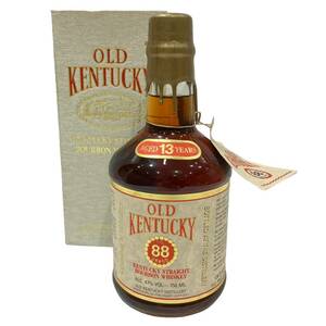 ★OLD KENTUCKY No.88 BRAND 13年 オールド ケンタッキー バーボン ウイスキー 47% 750ml 箱あり