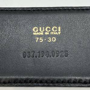 GUCCI グッチ 037.194.0925 ホースビット金具 ウエストベルト レザー レディース ベルト 75・30の画像6