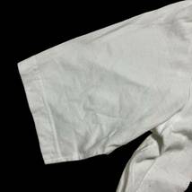 ○ 送料無料 CDG LIVE Tシャツ 半袖 変形デザイン 丸首 白系 コットン100％ メンズ サイズL_画像4