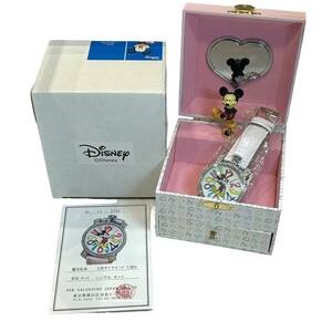  Mickey часы Limited Edition коробка есть музыкальная шкатулка 0712/2000 2000шт.@ ограничение наручные часы 