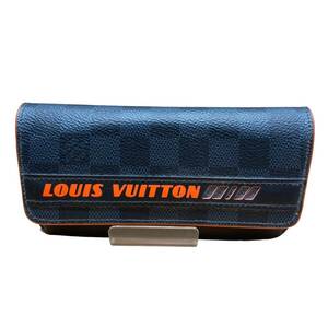 LOUIS VUITTON ルイヴィトン GI0380 ダミエコバルト レースライン エテュイ リュネット メガネケース 小物