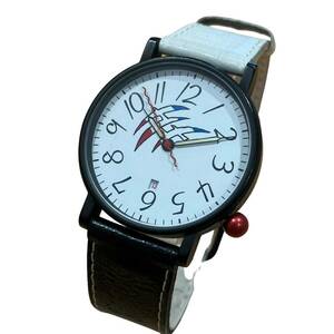 稼働 アランシルベスタイン クォーツ フランス革命200周年記念モデル 腕時計 ブラック系×ホワイト系